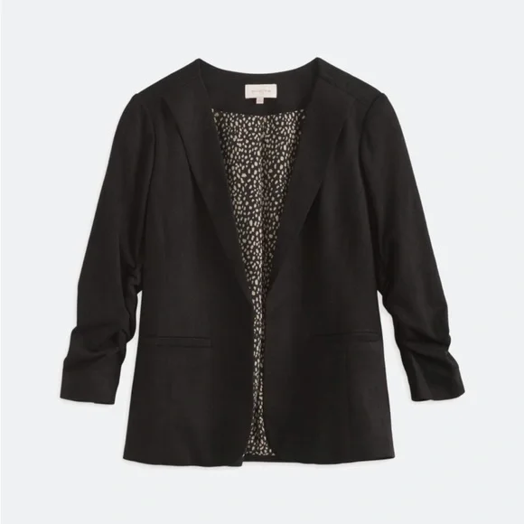 NWT SKIES ARE BLUE Faux Suede Blazer - Picture 8 of 14